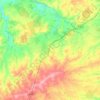 Mapa topográfico 36150, altitud, relieve