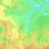 Mapa topográfico Бакеево, altitud, relieve