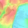 Mapa topográfico Les Roches-l'Évêque, altitud, relieve