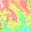 Mapa topográfico Verzino, altitud, relieve
