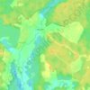 Mapa topográfico Подбершты, altitud, relieve