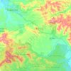 Mapa topográfico Terrenos del Lote 19 "Ojital y Potrero", altitud, relieve