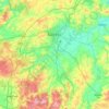 Mapa topográfico Altıeylül, altitud, relieve