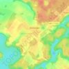 Mapa topográfico Лопотово, altitud, relieve