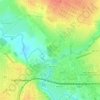 Mapa topográfico Парк Воровского, altitud, relieve