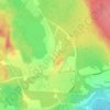 Mapa topográfico Сапёрное, altitud, relieve