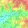 Mapa topográfico Страплевцы, altitud, relieve
