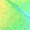 Mapa topográfico Parroquia Barinas, altitud, relieve