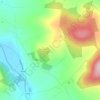 Mapa topográfico Knocknagoogh, altitud, relieve