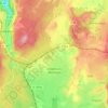 Mapa topográfico Andelot-en-Montagne, altitud, relieve