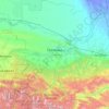 Mapa topográfico Tschetschenien, altitud, relieve