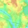 Mapa topográfico Вишнёвка, altitud, relieve