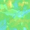 Mapa topográfico Веречье, altitud, relieve