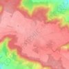 Mapa topográfico Les Alluets-le-Roi, altitud, relieve