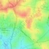 Mapa topográfico Mount Lewis, altitud, relieve