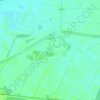 Mapa topográfico Худлин, altitud, relieve