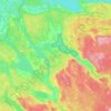 Mapa topográfico Красноозёрное сельское поселение, altitud, relieve