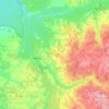 Mapa topográfico Волма, altitud, relieve