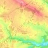 Mapa topográfico Dammartin-en-Serve, altitud, relieve