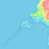 Mapa topográfico Easdale, altitud, relieve