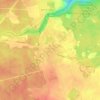 Mapa topográfico Лопухинка, altitud, relieve