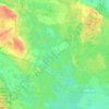 Mapa topográfico Щегловское сельское поселение, altitud, relieve
