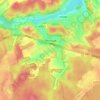 Mapa topográfico Околица, altitud, relieve