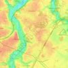 Mapa topográfico 28000, altitud, relieve