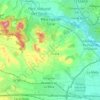 Mapa topográfico Ribarroja del Turia, altitud, relieve