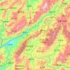 Mapa topográfico 耿马傣族佤族自治县, altitud, relieve