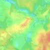 Mapa topográfico Соколово, altitud, relieve
