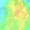 Mapa topográfico Малое Карлино, altitud, relieve