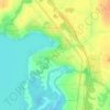 Mapa topográfico Ботали, altitud, relieve