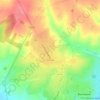 Mapa topográfico Гончары, altitud, relieve