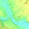 Mapa topográfico Осмоловка, altitud, relieve