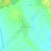 Mapa topográfico Малая Крушиновка, altitud, relieve
