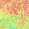 Mapa topográfico Светогорское городское поселение, altitud, relieve
