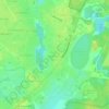 Mapa topográfico Медвежьи Озёра, altitud, relieve
