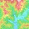 Mapa topográfico Gardone Val Trompia, altitud, relieve