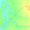 Mapa topográfico Kherona, altitud, relieve