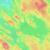 Mapa topográfico Плодовское сельское поселение, altitud, relieve