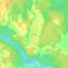 Mapa topográfico Боровцы, altitud, relieve