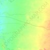 Mapa topográfico Cryon, altitud, relieve