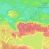 Mapa topográfico Мичуринское сельское поселение, altitud, relieve
