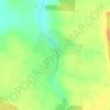 Mapa topográfico Дубрівка, altitud, relieve