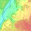 Mapa topográfico Левки, altitud, relieve