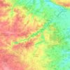 Mapa topográfico 49560, altitud, relieve