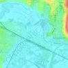 Mapa topográfico 86609, altitud, relieve