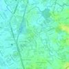 Mapa topográfico Veinte Reales, altitud, relieve