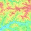 Mapa topográfico 24500, altitud, relieve